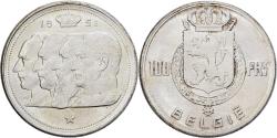 World Coins - Belgium, Régence Prince Charles, 100 Francs, 100 Frank, 1951, Brussels, Silver
