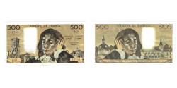 World Coins - France, 500 Francs, Pascal, 1977, A.76, AU(55-58), Fayette:71.17, KM:156d