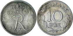 World Coins - Coin, Denmark, 10 Öre, 1963