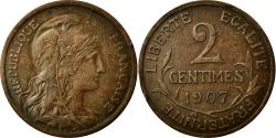 World Coins - Coin, France, Dupuis, 2 Centimes, 1907, , Bronze, Gadoury:107