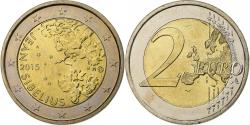World Coins - Finland, 2 Euro, 2015, Vantaa, Bi-Metallic,