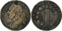 World Coins - France, Louis XVI, 12 deniers françois, 1791·3, Marseille, Copper,