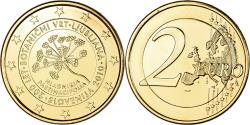 World Coins - Slovenia, 2 Euro, Ljubljana Botanical Gardens, 200th Anniversary, 2010