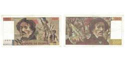 World Coins - France, 100 Francs, Delacroix, 1978, S.4, AU(50-53), Fayette:69.1c, KM:154a