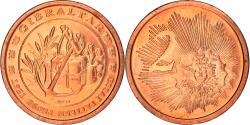 World Coins - Gibraltar, Fantasy euro patterns, 2 Euro Cent, 2004, Proof, , Copper