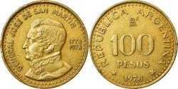 World Coins - Coin, Argentina, 100 Pesos, 1978, , Aluminum-Bronze, KM:82