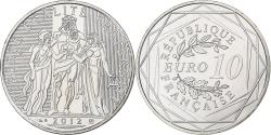 World Coins - France, 10 Euro, 2012, Paris, Silver, , Gadoury:EU 516, KM:2073