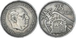 World Coins - Coin, Spain, 25 Pesetas, 1958