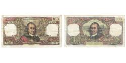 World Coins - France, 100 Francs, Corneille, 1976, D.976, VF(30-35), Fayette:65.53, KM:149f