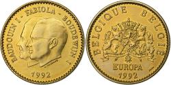World Coins - Belgium, Medal, Ecu Europa, 1992, Copper-nickel Aluminium,