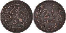 World Coins - Coin, Netherlands, 2-1/2 Cent, 1881, , Bronze, KM:108