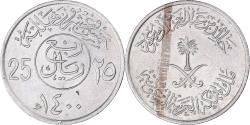 World Coins - Saudi Arabia, 25 Halala, 1/4 Riyal, 1400