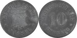 World Coins - Germany, Residenzstadt Cassel, 10 Pfennig, 1917, , Zinc