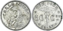World Coins - Coin, Belgium, 50 Centimes, 1927, Brussels, Bon Pour, , Nickel, KM:87
