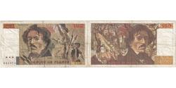 World Coins - France, 100 Francs, Delacroix, 1990, V.128, VF(20-25), Fayette:69.12, KM:154d