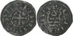 World Coins - France, Philip II, Denier, 1180-1223, Saint-Martin de Tours, Silver,