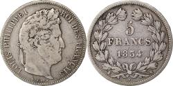 World Coins - Coin, France, Louis-Philippe, 5 Francs, 1834, Bordeaux, , Silver
