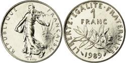 World Coins - Coin, France, Semeuse, Franc, 1989, Paris, , Nickel, KM:925.1