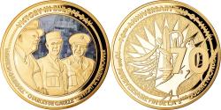 World Coins - France, Medal, Les Trois Dirigeants, Politics, Society, War, 2015,