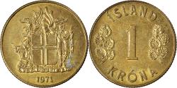 World Coins - Coin, Iceland, Krona, 1971