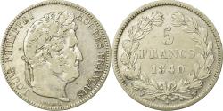 World Coins - Coin, France, Louis-Philippe, 5 Francs, 1840, Lille, , Silver