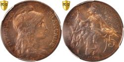 World Coins - Coin, France, Dupuis, 5 Centimes, 1906, Paris, PCGS, AU58, , Bronze