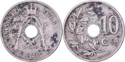 World Coins - Belgium, Albert I, 10 Centimes, 1920, Brussels, Copper-nickel, , KM:86