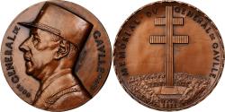 World Coins - France, Medal, Mémorial du Général de Gaulle, 1982, Copper, De Jaeger