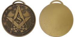 World Coins - France, Medal, Grande Loge Nationale Française, Strasbourg, Bronze,