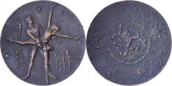 World Coins - France, Medal, La Danse Classique, Bronze, Quérolle,