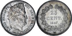World Coins - Coin, France, Louis-Philippe, 25 Centimes, 1847, Paris, , Silver