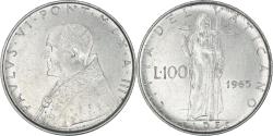 World Coins - Coin, VATICAN CITY, Paul VI, 100 Lire, 1965, , Stainless Steel, KM:82.2