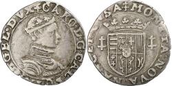 World Coins - Duchy of Lorraine, Charles III, 1/4 Teston, 1545-1608, Nancy, Silver,