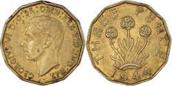 World Coins - Coin, Great Britain, 3 Pence, 1944