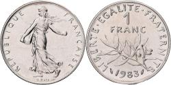 World Coins - Coin, France, Semeuse, Franc, 1983, Paris, série FDC, , Nickel