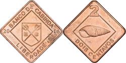 World Coins - Cabinda, 2 Centavos, 2006, Copper Plated Steel, , KM:11