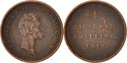 World Coins - Coin, Denmark, Frederik VI, Rigsbankskilling, 1813, Copenhagen,