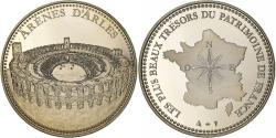 World Coins - France, Medal, Trésors du Patrimoine, Arènes d'Arles, Copper-nickel,