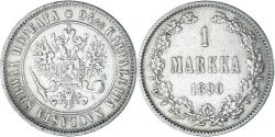 World Coins - Coin, Finland, Alexander III, Markka, 1890, Helsinki, , Silver, KM:3.2