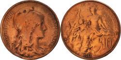 World Coins - Coin, France, Dupuis, 10 Centimes, 1913, Paris, , Bronze, KM:843