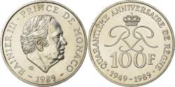 World Coins - Coin, Monaco, Rainier III, 100 Francs, 1989, , Silver, KM:164