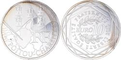 World Coins - France, 10 Euro, Poitou-Charentes, Euros des régions, 2010, Paris,