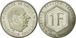 World Coins - Coin, France, Charles de Gaulle, Franc, 1988, Paris, ESSAI, , Nickel
