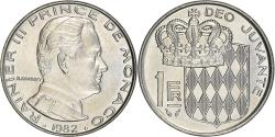 World Coins - Coin, Monaco, Rainier III, Franc, 1982, , Nickel, KM:140