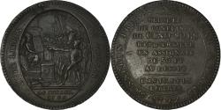 World Coins - Coin, France, Au serment, 5 Sols, 1792, Birmingham, , Bronze, KM:Tn31
