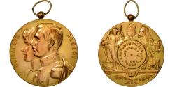 World Coins - Belgium, Medal, Albert, Roi des Belges, Landbouwfrijskamp, Loo-Christi, 1925
