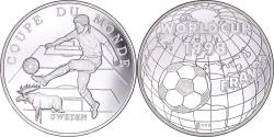 World Coins - France, Medal, World Cup, 1998, Sweden, , Silver