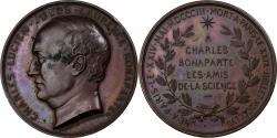 World Coins - France, Medal, Charles Lucien Bonaparte, Copper, Ponscarme,