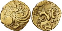 Aulerci Eburovices, Hemistater, 2nd-1st centuries BC, Gold,