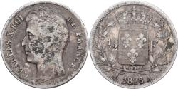 World Coins - France, 1/2 Franc, Charles X, 1828, Paris, Silver, , KM:723.1